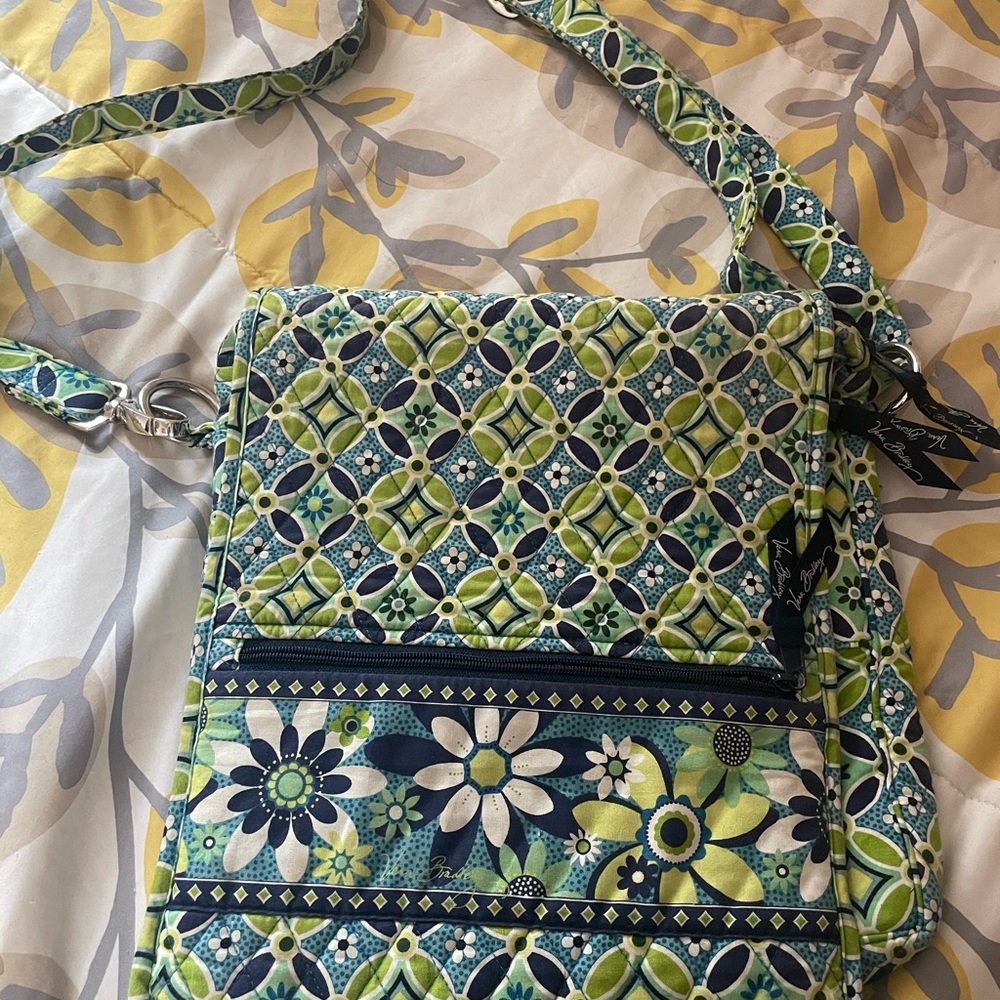 Floral Patterned Crossbody Bag